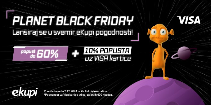 Iskoristite 10 % dodatnog popusta na odabranu ponudu uz plaćanje HPB Visa karticama!